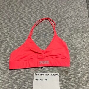 Victoria's Secret pink sports bra women L. SKU-A845